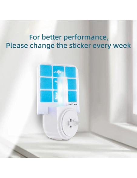 20 Tarjetas Adhesivas Repuesto Safer Home SH502 SH503 DT3005W