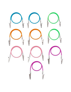 10 Clips Sujetadores de Servilletas Dentales Gosknor - Silicona