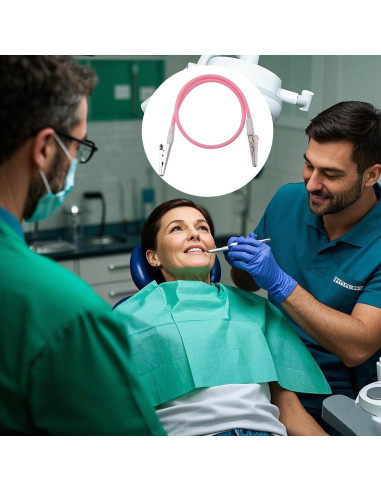 10 Clips Sujetadores de Servilletas Dentales Gosknor - Silicona