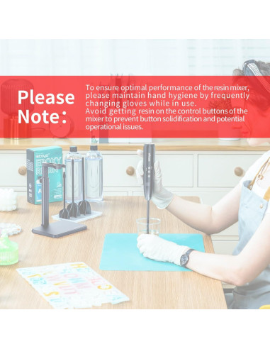 Mezclador de Resina Recargable ISTOYO IS-ULTRA-JB-03 3 Velocidades