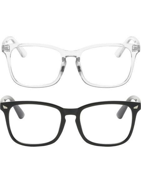 Gafas bloqueadoras de luz azul OWL, 2 unidades unisex Gafas bloqueadoras de luz azul OWL, 2 unidades unisex