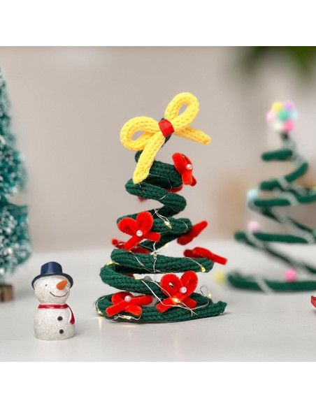 Kit de Tejido i-Cord Caydo con Hilos Acrílicos y Alambre