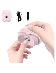 Cortador de Uñas Eléctrico NCONCO Portátil con Luz LED