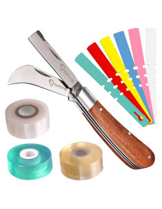 Cuchillo de Jardinería NAYE para Injertos 6.67 cm Doble Hoja