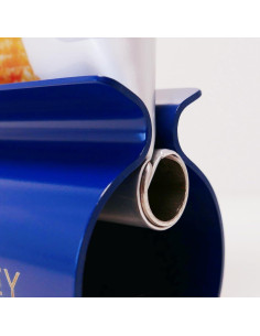 Exprimidor de Tubos de Pasta de Dientes XYKEEY Azul - Herramienta Multifuncional 2