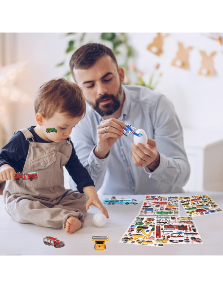 Calcomanías Puffy Reutilizables SHANGRLA - Vehículos 3D Calcomanías Puffy Reutilizables SHANGRLA - Vehículos 3D