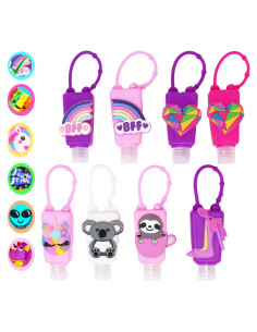 8 Pack Botellas Vacías Gel Antibacterial KINIA BFF 30 ml