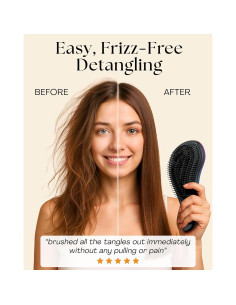 Cepillo desenredante Lily England para cabello rizado y lacio 2