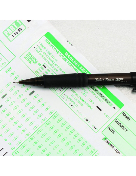 Lápiz Mecánico Pentel Twist-Erase III 0.7mm Rojo - 12 Unidades Lápiz Mecánico Pentel Twist-Erase III 0.7mm Rojo - 12 Unidades