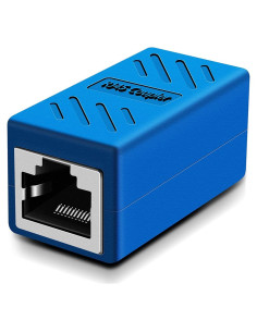 Acoplador RJ45 Oneme Hembra a Hembra Ethernet Cat7/Cat6/Cat5e Azul