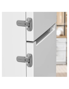 Cerradura de Refrigerador a Prueba de Niños VSTM Gris 1pc