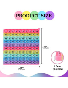 Juego Matemático P0PP EK-Memory-fish 20x20cm 1-100 2