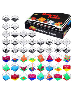 Rompecabezas de Cubos Desafiantes Lenwen 48 Piezas Colorido