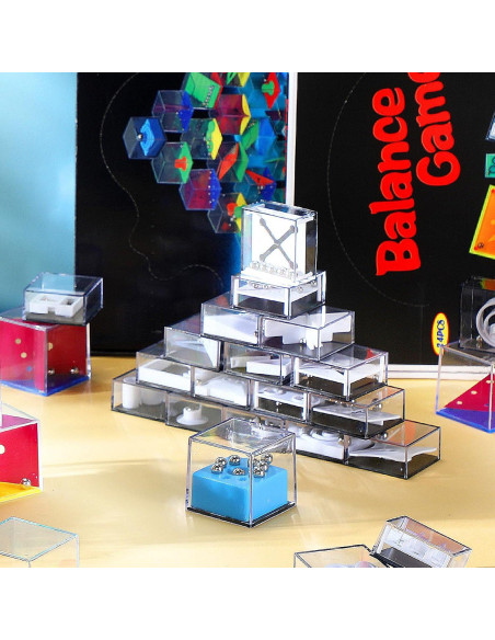 Rompecabezas de Cubos Desafiantes Lenwen 48 Piezas Colorido