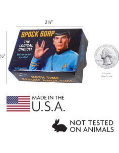 Jabón Spock The Unemployed Philosophers Guild 56g Menta 2