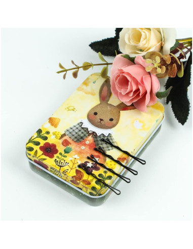 Pasadores de Pelo Negros Maorulu 200 Unidades 3.5 cm