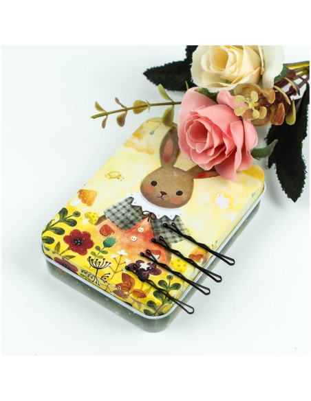 Pasadores de Pelo Negros Maorulu 200 Unidades 3.5 cm Pasadores de Pelo Negros Maorulu 200 Unidades 3.5 cm