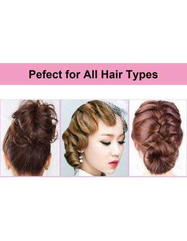 Pasadores de Pelo Negros Maorulu 200 Unidades 3.5 cm