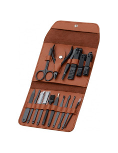 Juego de Manicura 16 Piezas Lemon Shane Acero Inoxidable