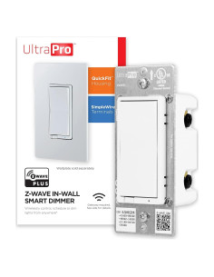 Atenuador de Luz Inteligente UltraPro Z-Wave 39351, Control Remoto