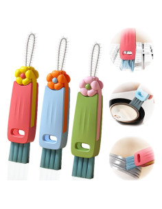 Juego de cepillos de limpieza 3 en 1 DWNDN - 3 piezas