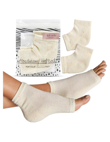 Calcetines Hidratantes Kitsch para Talones Agrietados - 1 Par