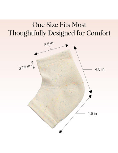 Calcetines Hidratantes Kitsch para Talones Agrietados - 1 Par