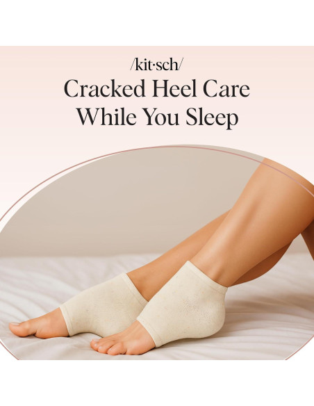 Calcetines Hidratantes Kitsch para Talones Agrietados - 1 Par