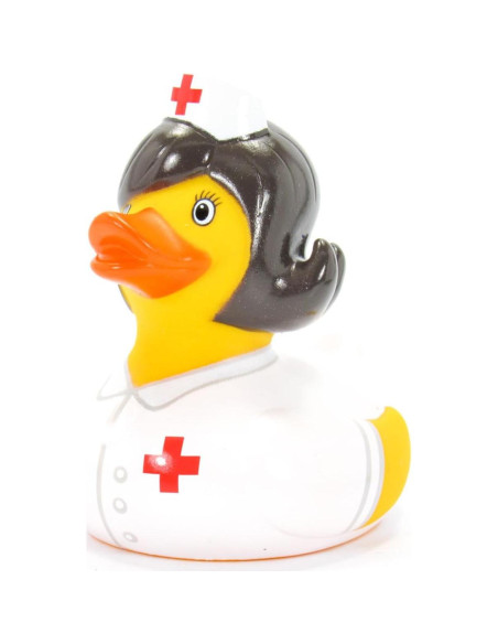 Juguete de baño pato de goma Bud Ducks 10 cm coleccionable