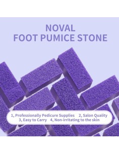 Piedra Pómez para Pies NOVAL 40 PCS Exfoliador de Piel Muerta 2