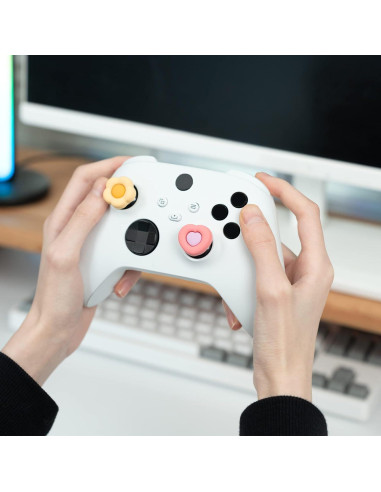 Agarradores de Silicona GeekShare para Controlador Xbox One - 4 Piezas