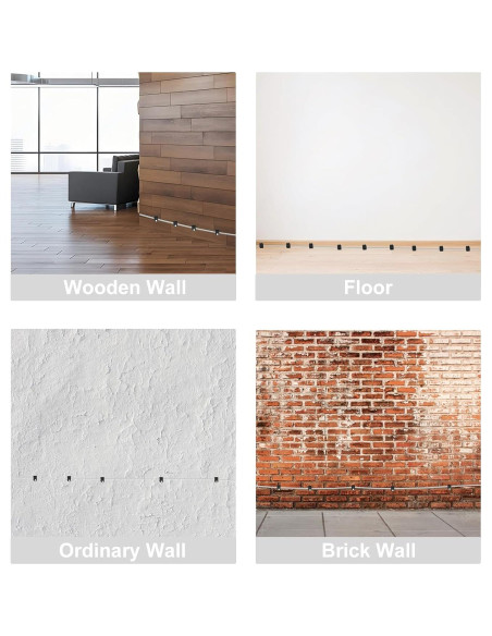 Clip de Cable Negro PolarPulse Paquete de 200 Alta Resistencia Clip de Cable Negro PolarPulse Paquete de 200 Alta Resistencia