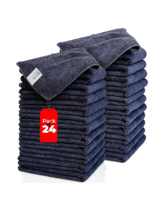 Paño de limpieza de microfibra House of Aaliyan 31.75cm - 24 unidades