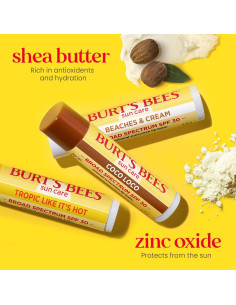 Bálsamo Labial Burt's Bees SPF 30 - Escapada a la Isla, 3 Tubos 2