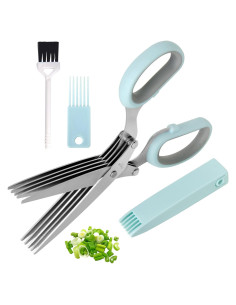 Tijeras de Cocina ShangTianFeng 5 Cuchillas Acero Inoxidable