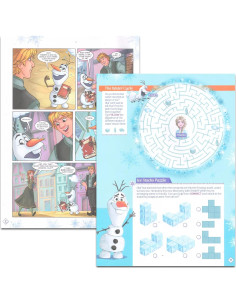 Libros de Actividades Disney Frozen y Princesas - 2 Piezas 2