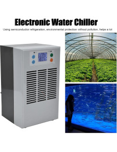 Enfriador de Agua 35L 100W Diydeg para Acuarios y Sistemas Hidropónicos 2