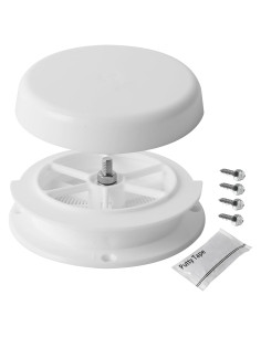 Tapa de Ventilación de Techo Estilo Hongo Aussio - Blanca