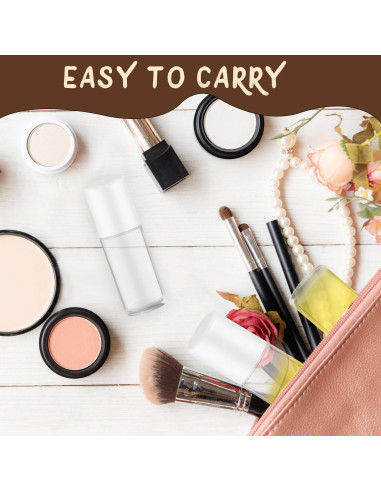 8 Botellas de Vidrio 30ml con Rodillo para Aceite Esencial