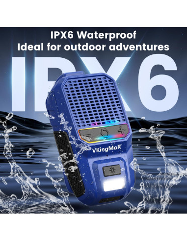 Altavoz Bluetooth Portátil VkingMoR BH127AU Impermeable 10H