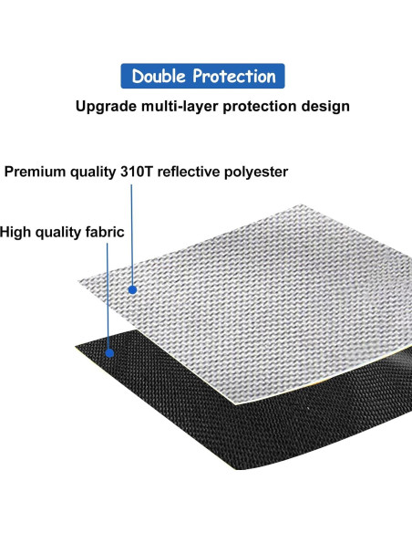 Protector Solar Parabrisas JDMCAR F150 2015-2020 Plegable