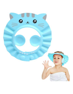 Gorro de Ducha para Bebé YU-MAO Ajustable con Orejeras