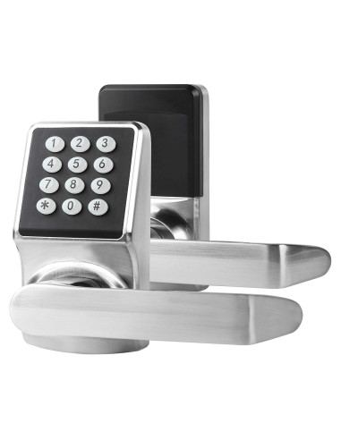 Cerradura Electrónica Cielsa Dawn con Manija y Teclado - Niquelado