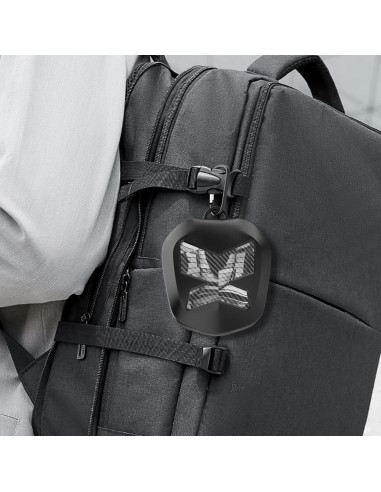 Funda para Protectores Bucales ARGOMAX Negra Fibra de Carbono