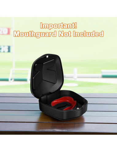 Funda para Protectores Bucales ARGOMAX Negra Fibra de Carbono