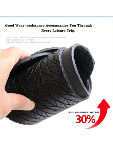 Parches de Goma Antideslizante GULELAYAR 32.5x13cm Negro