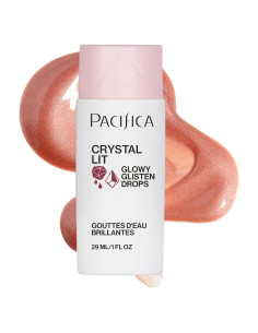 Pacifica Crystal Lit Glisten Drops - Rubor e Iluminador Líquido 40g