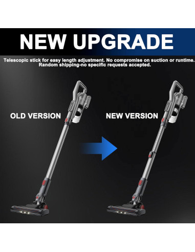 Aspiradora Inalámbrica KZXKGXL 220W HEPA Recargable 20min