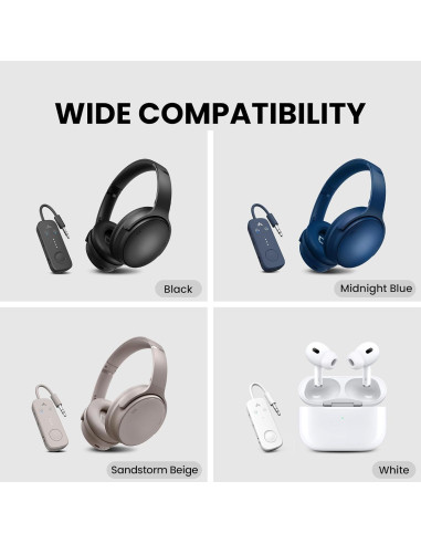 Adaptador Bluetooth 5.3 Avantree Relay para Aviones 20h