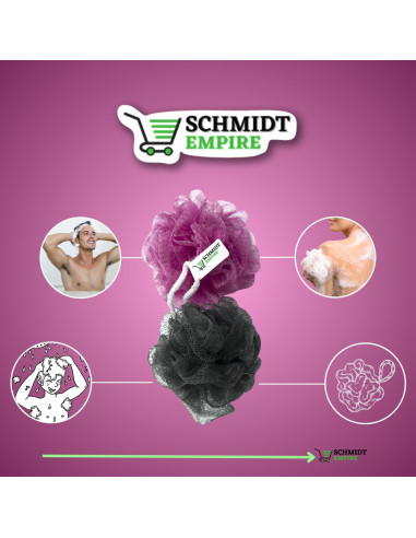 Esponjas de Baño Schmidt Empire - Exfoliantes de Lufa (2 Unidades)